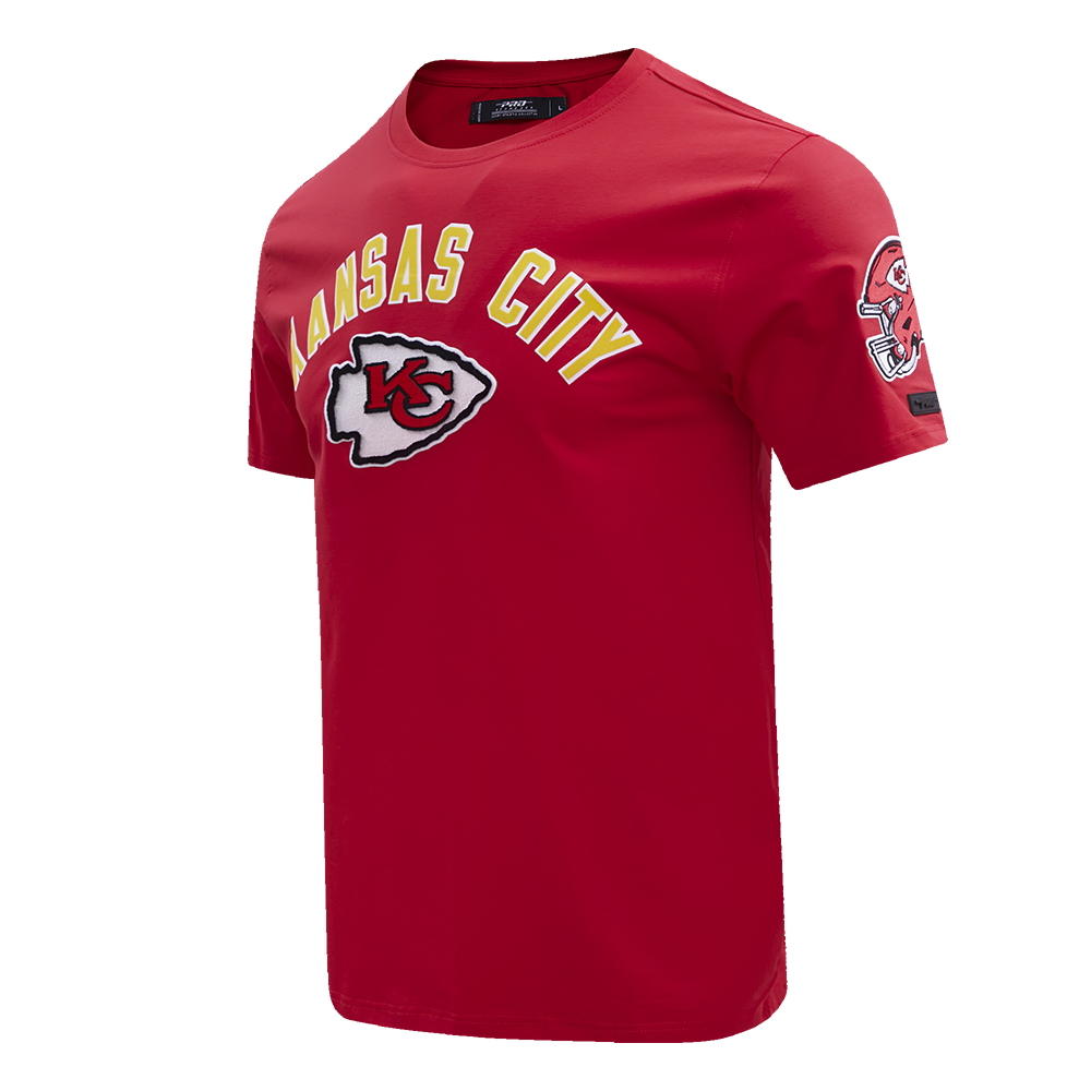 NFL KANSAS CITY CHIEFS CLASSIC BRISTLE MEN'S TEE (RED)