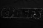 NFL KANSAS CITY CHIEFS TRIPLE BLACK T-SHIRT POUR HOMME (TRIPLE NOIR)