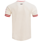 NFL KANSAS CITY CHIEFS RETRO CLASSIC T-SHIRT POUR HOMME (COQUILLE D'ŒUF/ROUGE)