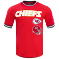 NFL KANSAS CITY CHIEFS RETRO CLASSIC T-SHIRT POUR HOMME (ROUGE/NOIR)