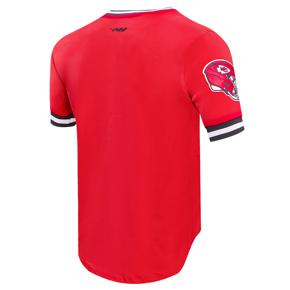 NFL KANSAS CITY CHIEFS RETRO CLASSIC T-SHIRT POUR HOMME (ROUGE/NOIR)