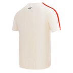NFL KANSAS CITY CHIEFS RETRO CLASSIC T-SHIRT À RAYURES POUR HOMME (COQUILLE D'ŒUF/ROUGE)