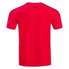 NFL KANSAS CITY CHIEFS RETRO CLASSIC T-SHIRT À RAYURES POUR HOMME (ROUGE/NOIR)