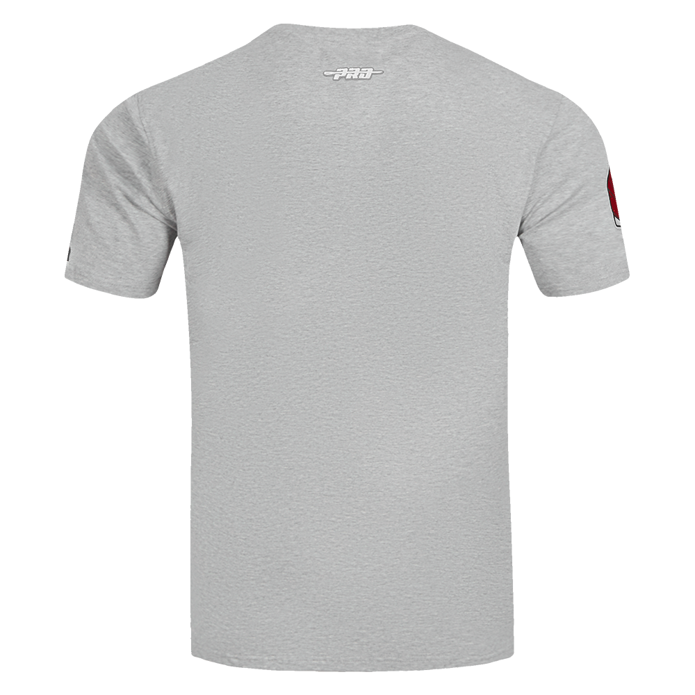 NFL KANSAS CITY CHIEFS OLD ENGLISH T-SHIRT POUR HOMME (GRIS CHINÉ)