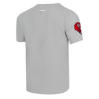 NFL KANSAS CITY CHIEFS OLD ENGLISH T-SHIRT POUR HOMME (GRIS CHINÉ)
