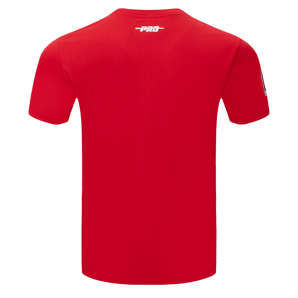 NFL KANSAS CITY CHIEFS OLD ENGLISH T-SHIRT POUR HOMME (ROUGE)