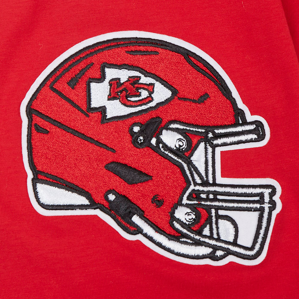 NFL KANSAS CITY CHIEFS OLD ENGLISH T-SHIRT POUR HOMME (ROUGE)