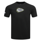 NFL KANSAS CITY CHIEFS UNDER THE LIGHTS MEN'S SINGLE JERSEY TEE (BLACK)