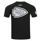 NFL KANSAS CITY CHIEFS UNDER THE LIGHTS MEN'S SINGLE JERSEY TEE (BLACK)