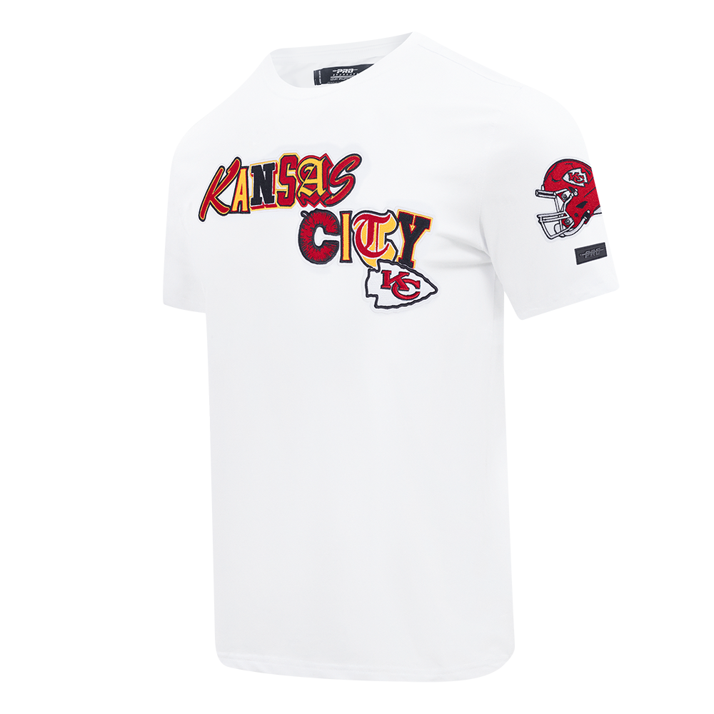 NFL KANSAS CITY CHIEFS CITY RANSOM MEN'S SINGLE JERSEY TEE (WHITE)