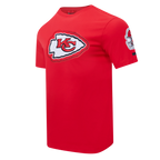 NFL KANSAS CITY CHIEFS DIY PICK STITCH MEN'S SINGLE JERSEY TEE (RED)