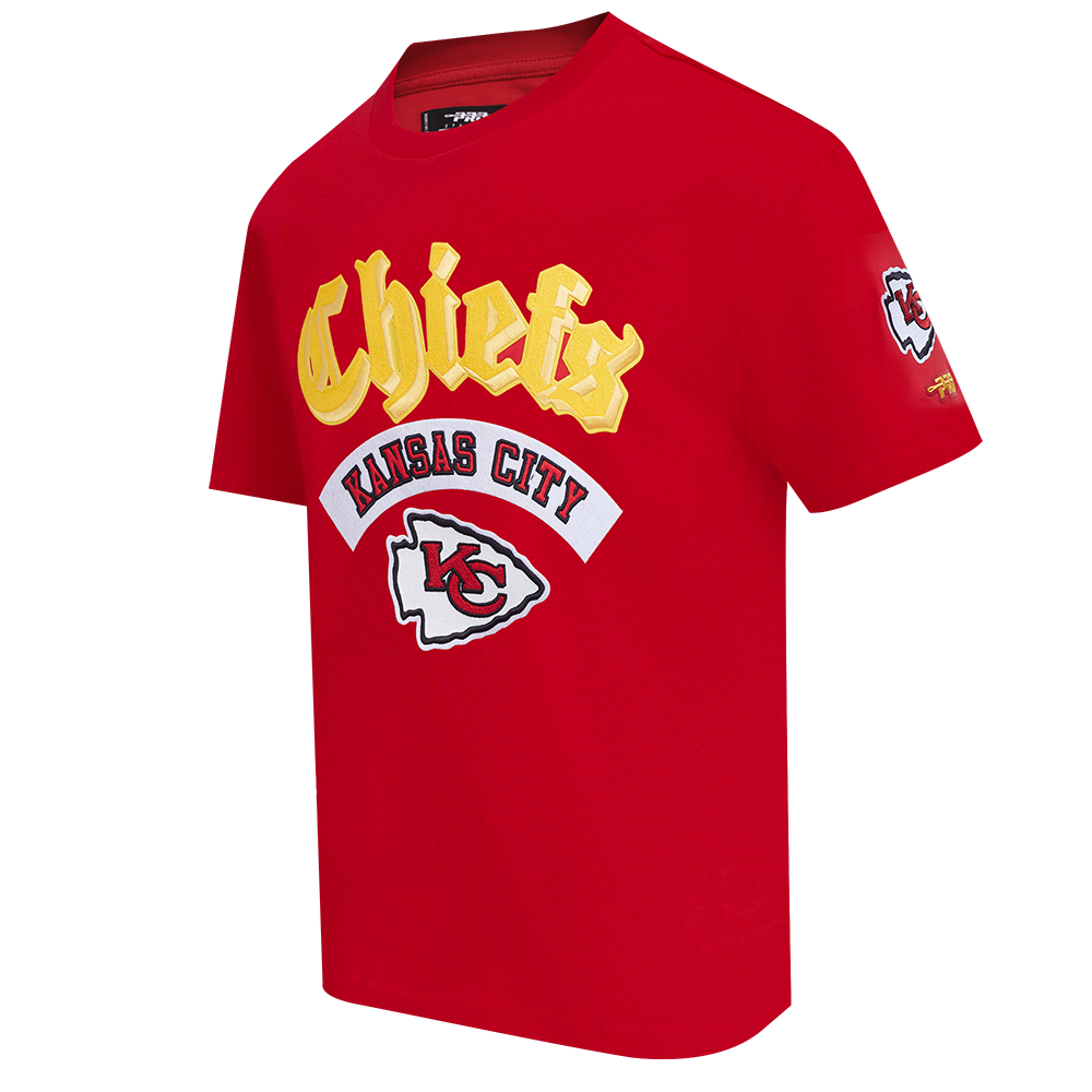 NFL KANSAS CITY CHIEFS BEST OF MEN'S DROP SHOULDER TEE (RED)