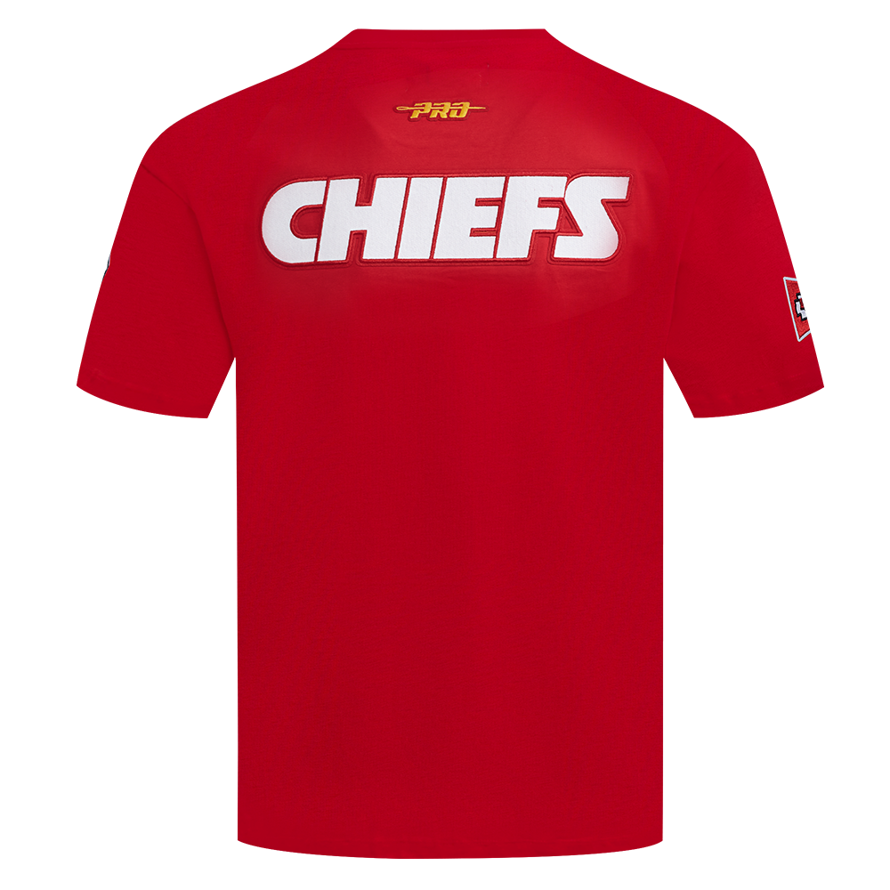 NFL KANSAS CITY CHIEFS BEST OF MEN'S DROP SHOULDER TEE (RED)