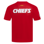 NFL KANSAS CITY CHIEFS BEST OF MEN'S DROP SHOULDER TEE (RED)