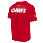 NFL KANSAS CITY CHIEFS BEST OF MEN'S DROP SHOULDER TEE (RED)
