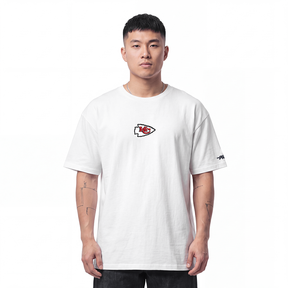 NFL KANSAS CITY CHIEFS CLASSIC ICON MEN'S SHIRT (WHITE)