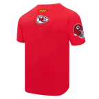 NFL KANSAS CITY CHIEFS CITY ARCH T-SHIRT EN JERSEY SIMPLE POUR HOMME (ROUGE)