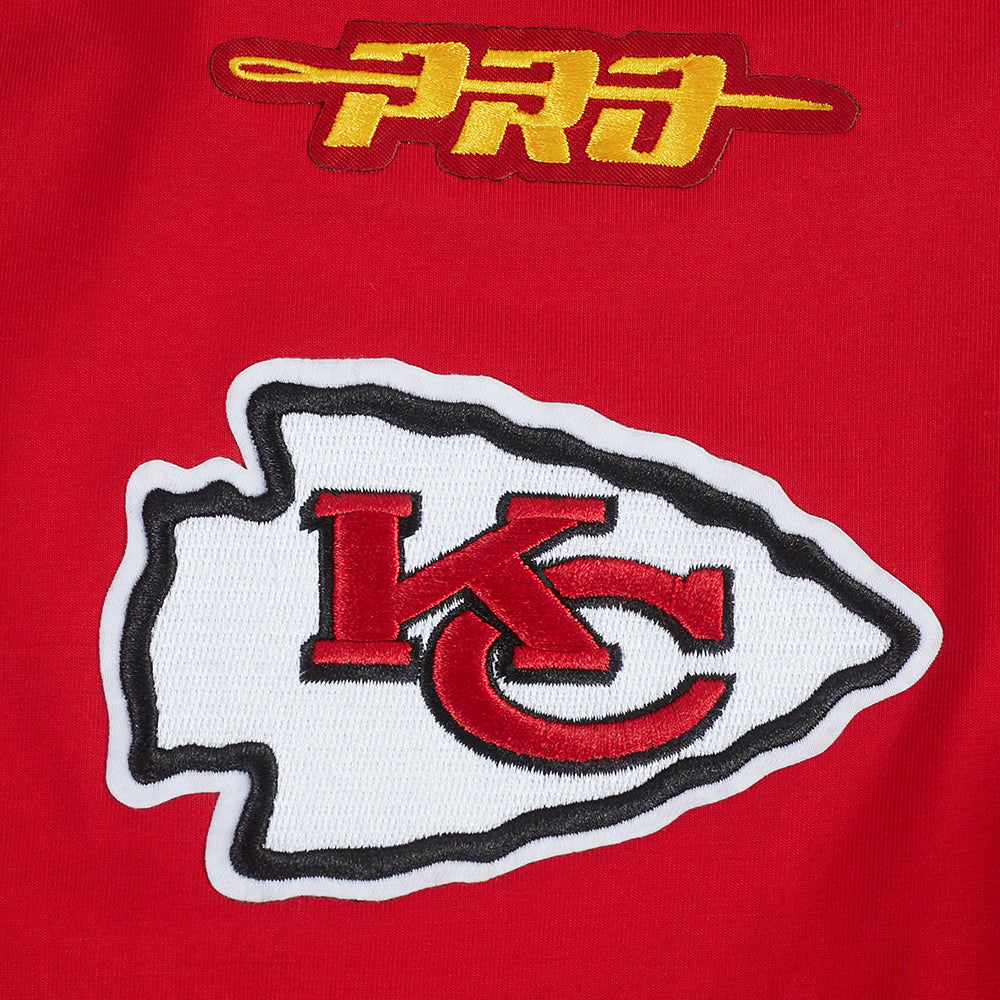 NFL KANSAS CITY CHIEFS CITY ARCH T-SHIRT EN JERSEY SIMPLE POUR HOMME (ROUGE)