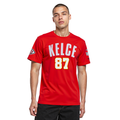 NFL KANSAS CITY CHIEFS TRAVIS KELCE #87 CLASSIC PNN T-SHIRT EN JERSEY SIMPLE POUR HOMME