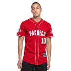 NFL KANSAS CITY CHIEFS ISIAH PACHECO #10 CLASSIC MESH PNN CHEMISE BOUTONNÉE EN FILET POUR HOMME (ROUGE)