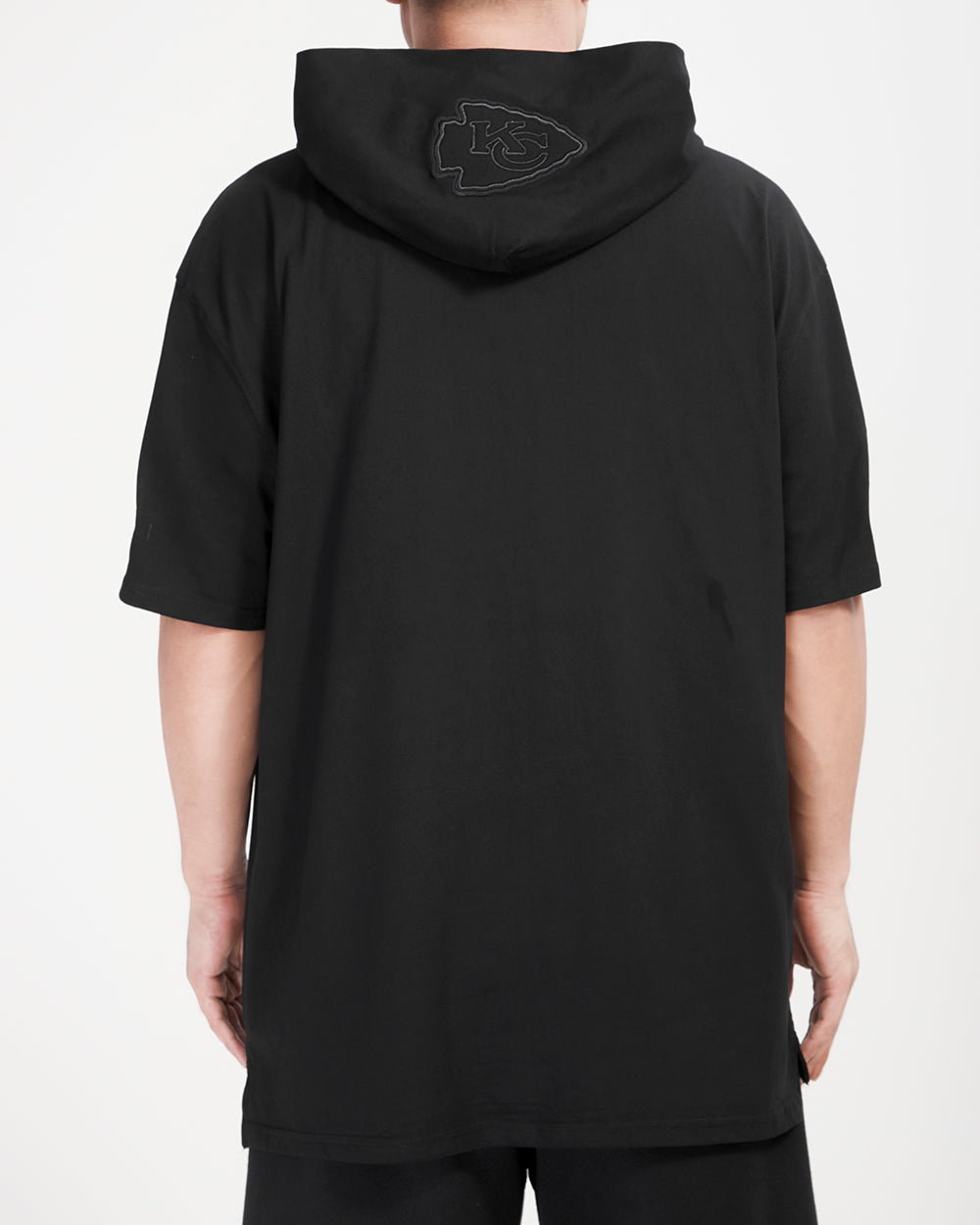 NFL KANSAS CITY CHIEFS NEUTRAL MEN'S PULLOVER HOODIE (BLACK)