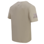 NFL KANSAS CITY CHIEFS NEUTRAL T-SHIRT EN JERSEY DE COTON À ÉPAULES TOMBANTES (TAUPE)