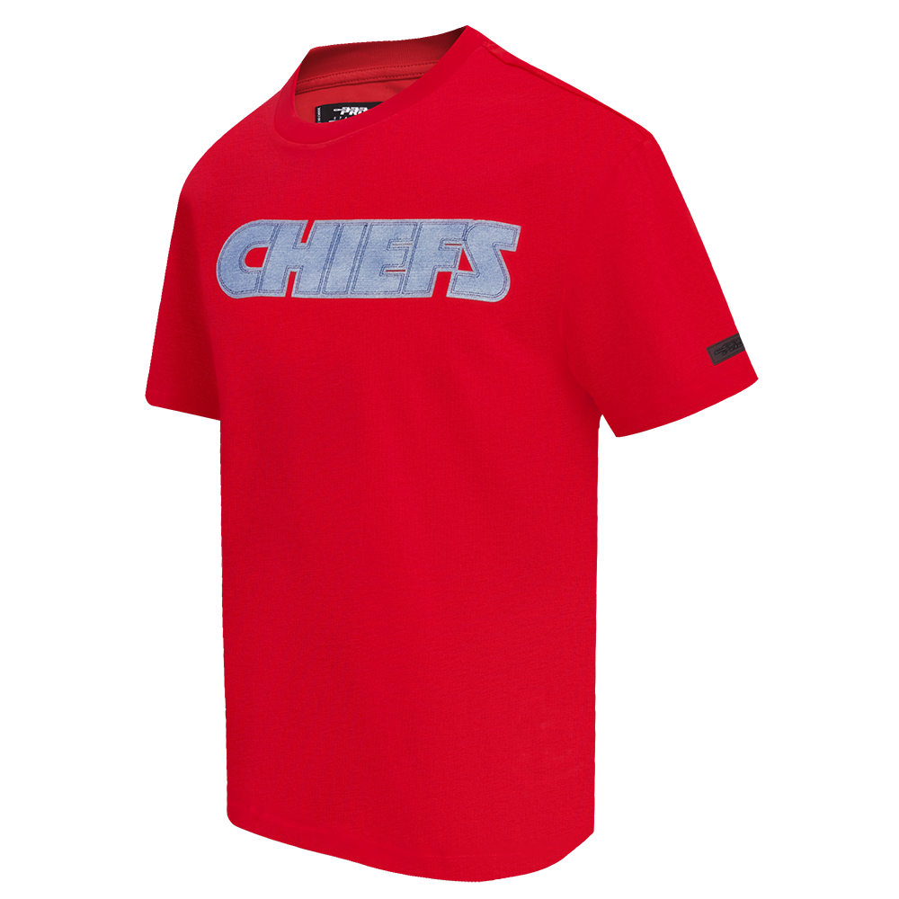 NFL KANSAS CITY CHIEFS VARSITY BLUES MEN'S TEE (RED)