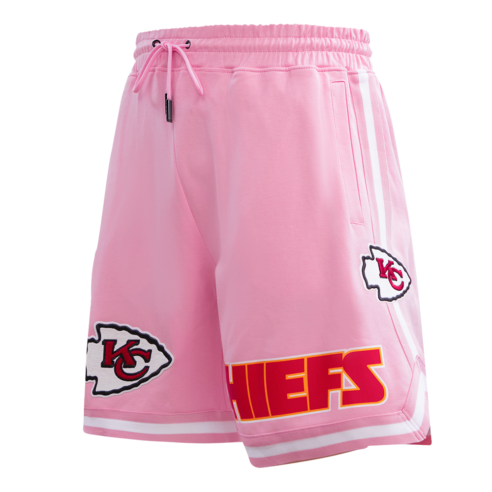 NFL KANSAS CITY CHIEFS CLASSIC CHENILLE MEN'S SHORT (PINK)