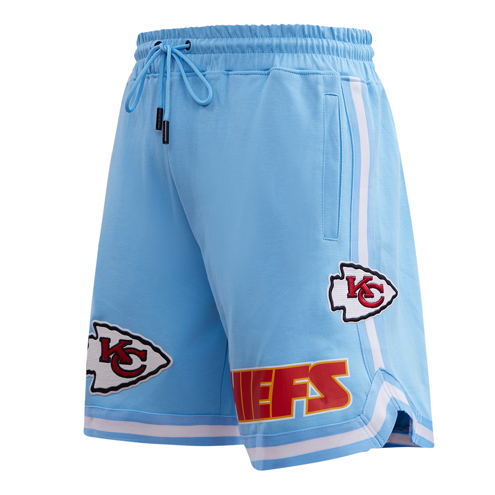 NFL KANSAS CITY CHIEFS CLASSIC CHENILLE MEN'S SHORT (UNIVERSITY BLUE)