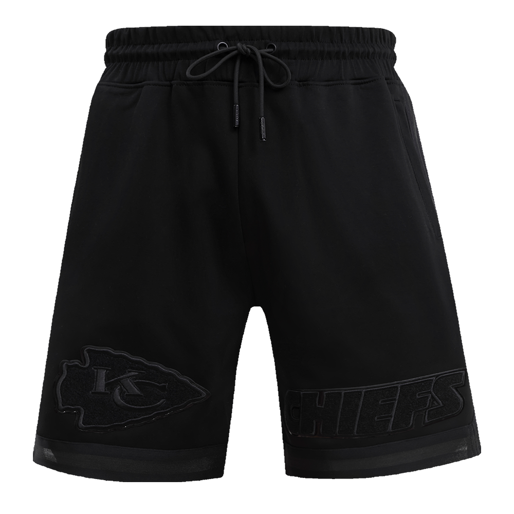 NFL KANSAS CITY CHIEFS TRIPLE BLACK SHORT POUR HOMME (TRIPLE NOIR)
