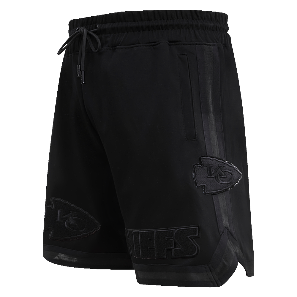 NFL KANSAS CITY CHIEFS TRIPLE BLACK MEN'S SHORT (TRIPLE BLACK)
