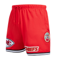 NFL KANSAS CITY CHIEFS MESH SHORT POUR HOMME (ROUGE/NOIR)