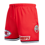 NFL KANSAS CITY CHIEFS MESH SHORT POUR HOMME (ROUGE/NOIR)