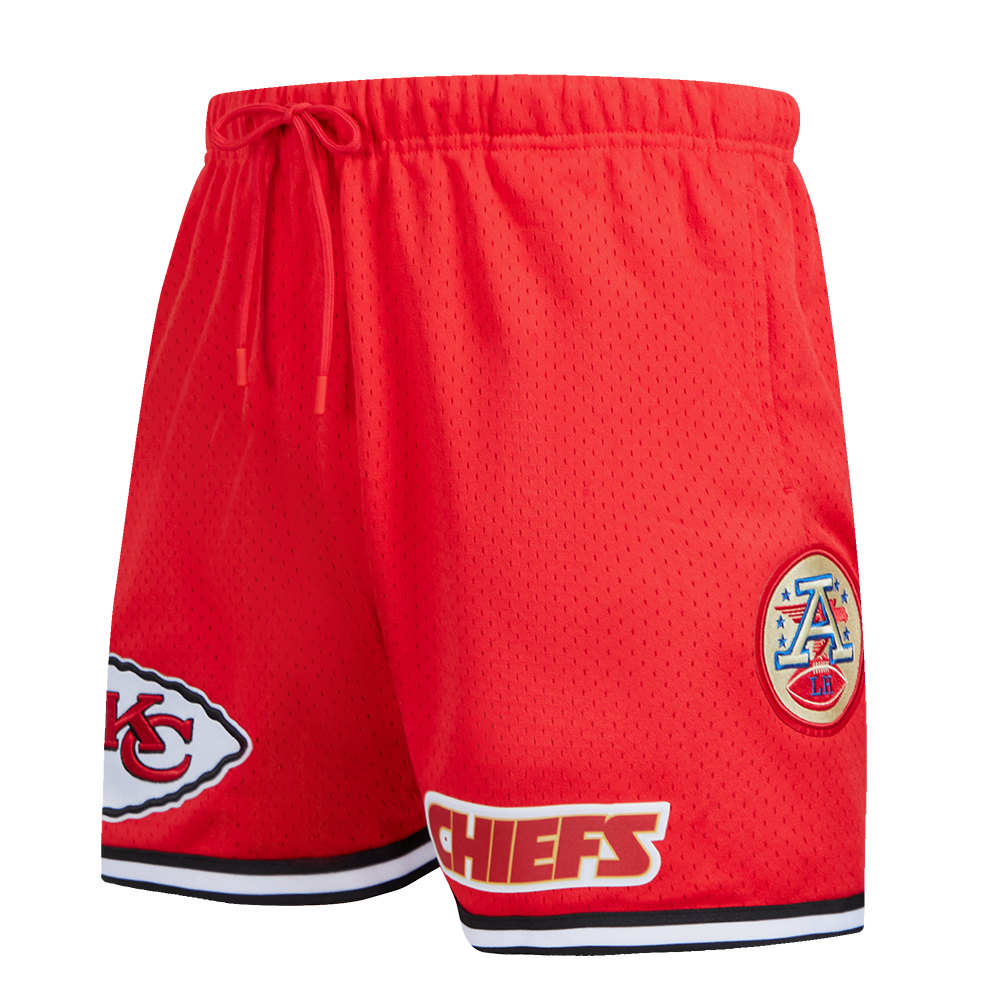 NFL KANSAS CITY CHIEFS MESH SHORT POUR HOMME (ROUGE/NOIR)