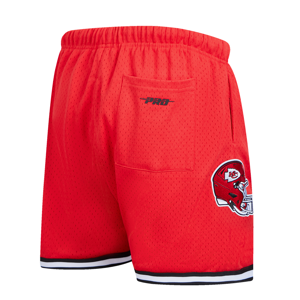 NFL KANSAS CITY CHIEFS MESH SHORT POUR HOMME (ROUGE/NOIR)