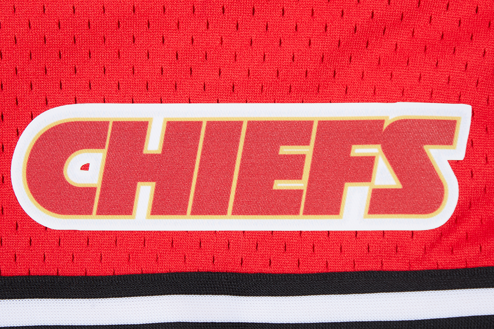 NFL KANSAS CITY CHIEFS MESH SHORT POUR HOMME (ROUGE/NOIR)