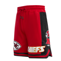 NFL KANSAS CITY CHIEFS RETRO CLASSIC SHORT 2.0 POUR HOMME (ROUGE/NOIR)