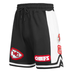 NFL KANSAS CITY CHIEFS DIY PICK STITCH MEN'S DOUBLE KNIT 2.0 SHORT (BLACK)