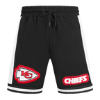 NFL KANSAS CITY CHIEFS DIY PICK STITCH MEN'S DOUBLE KNIT 2.0 SHORT (BLACK)