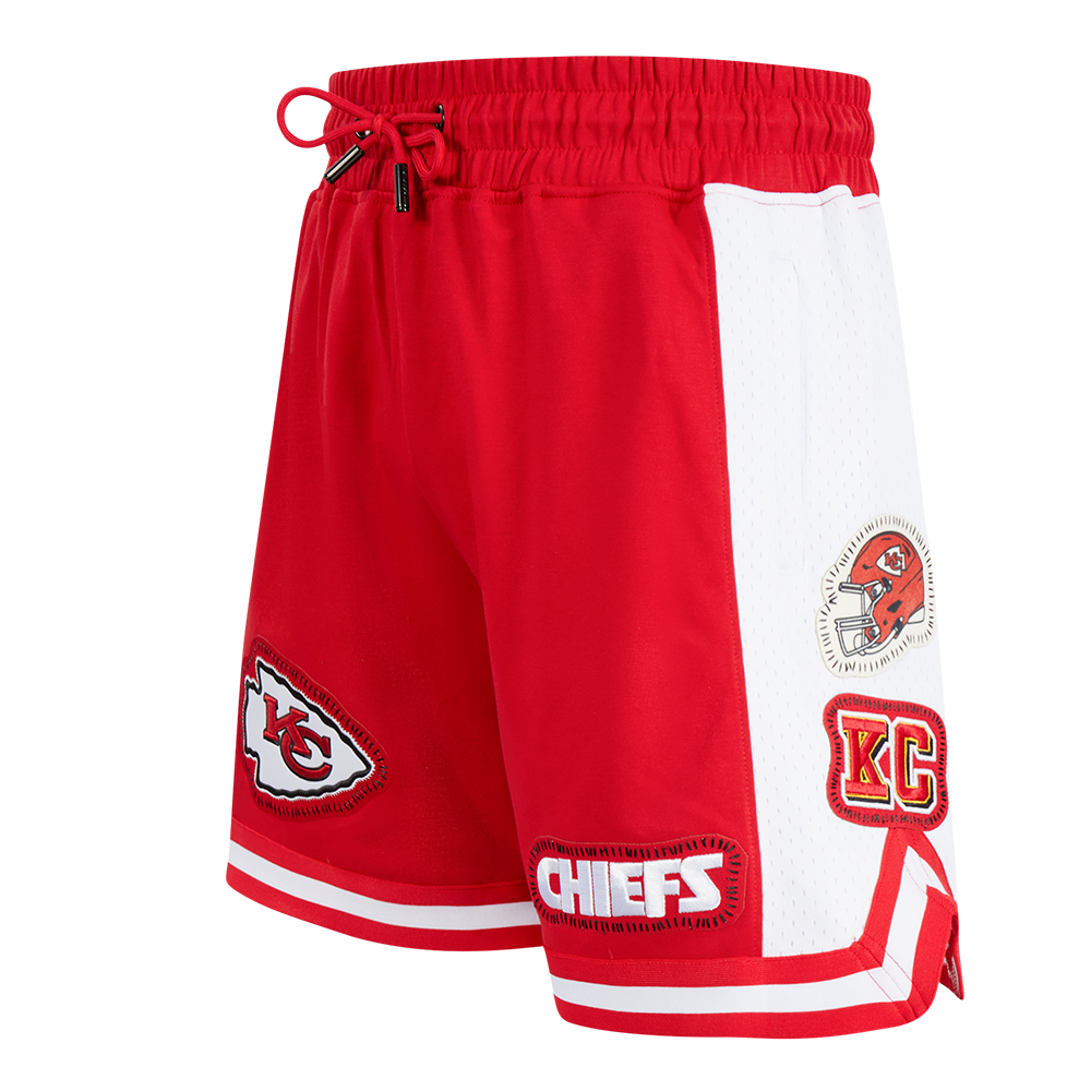 NFL KANSAS CITY CHIEFS DIY PICK STITCH MEN'S DOUBLE KNIT 2.0 SHORT (RED)