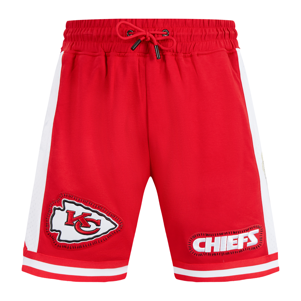 NFL KANSAS CITY CHIEFS DIY PICK STITCH MEN'S DOUBLE KNIT 2.0 SHORT (RED)