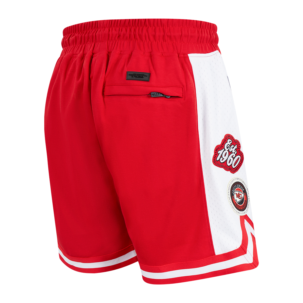 NFL KANSAS CITY CHIEFS DIY PICK STITCH MEN'S DOUBLE KNIT 2.0 SHORT (RED)