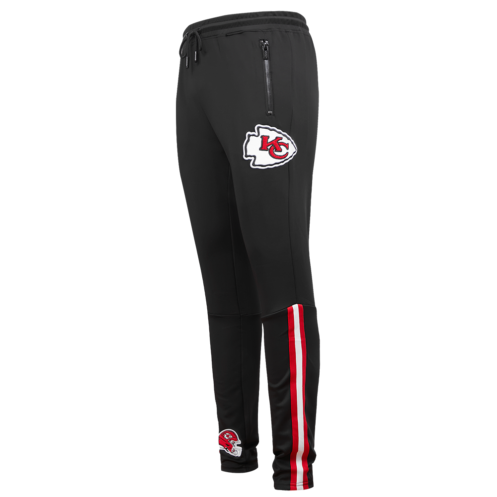 NFL KANSAS CITY CHIEFS CLASSIC MEN'S DK TRACK PANT (BLACK)
