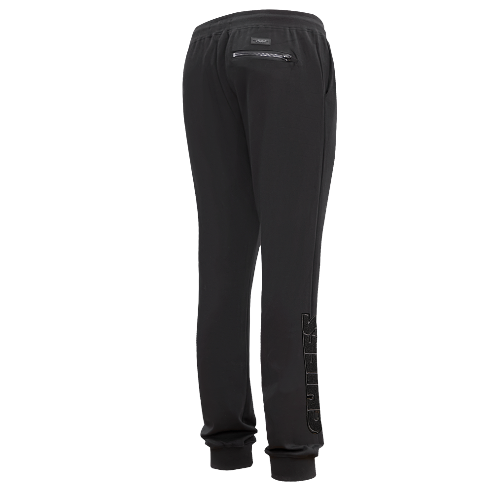NFL KANSAS CITY CHIEFS TRIPLE BLACK MEN'S JOGGER (TRIPLE BLACK)