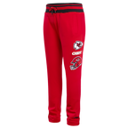NFL KANSAS CITY CHIEFS RETRO CLASSIC PANTALON OUATÉ CÔTELÉ POUR HOMME (ROUGE/NOIR)
