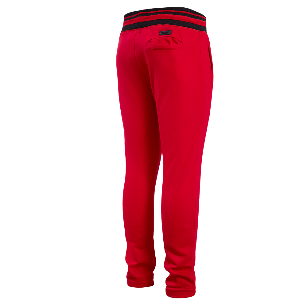 NFL KANSAS CITY CHIEFS RETRO CLASSIC PANTALON OUATÉ CÔTELÉ POUR HOMME (ROUGE/NOIR)