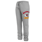 NFL KANSAS CITY CHIEFS OLD ENGLISH PANTALON OUATÉ POUR HOMME (GRIS CHINÉ)