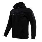 NFL KANSAS CITY CHIEFS TRIPLE BLACK CHANDAIL À CAPUCHON POUR HOMME (TRIPLE NOIR)