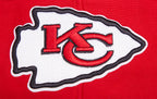 NFL KANSAS CITY CHIEFS RETRO CLASSIC CHANDAIL À CAPUCHON CÔTELÉ POUR HOMME (ROUGE/NOIR)