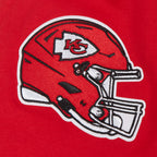 NFL KANSAS CITY CHIEFS OLD ENGLISH CHANDAIL À CAPUCHON POUR HOMME (ROUGE)